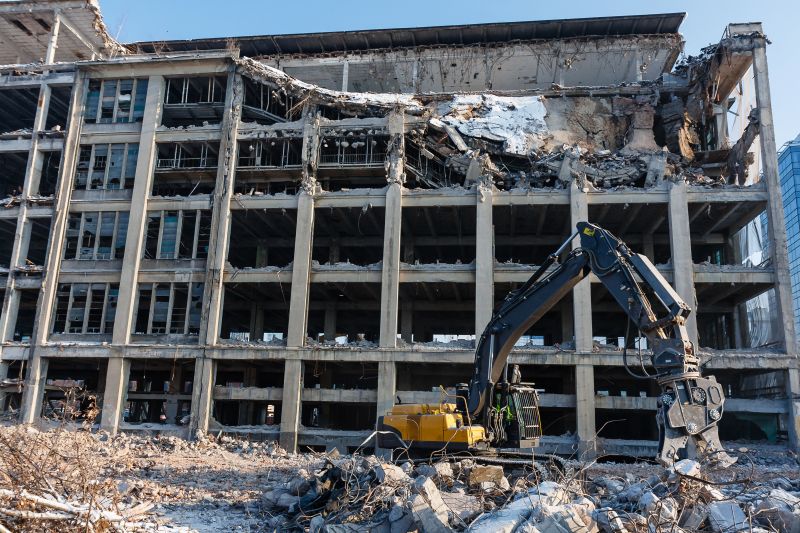 Industrial Building Demolition