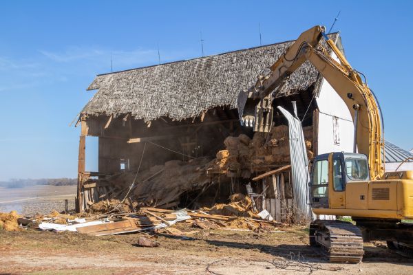 Barn Demolition in Camarillo