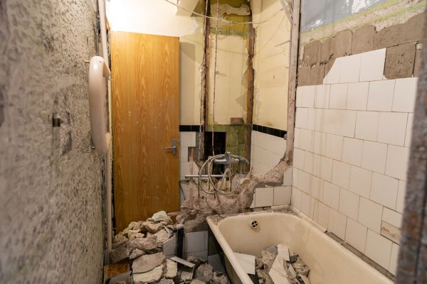 Shower Tile Demolition in Camarillo